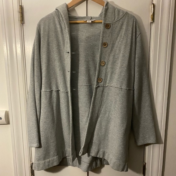 Coldwater Creek hoodie jacket - Picture 3 of 6